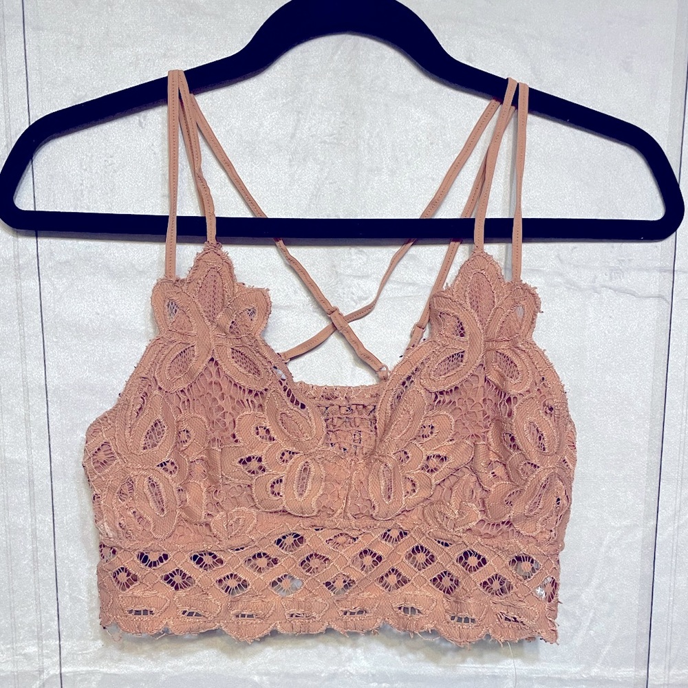 Closet Candy bralette size L - mauve